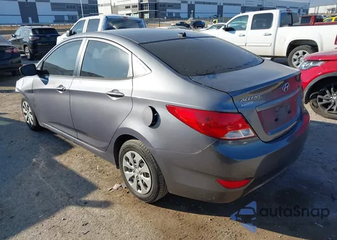 2016 Hyundai Accent Se z USA, uszkodzony, nr VIN KMHCT4AE9GU043417